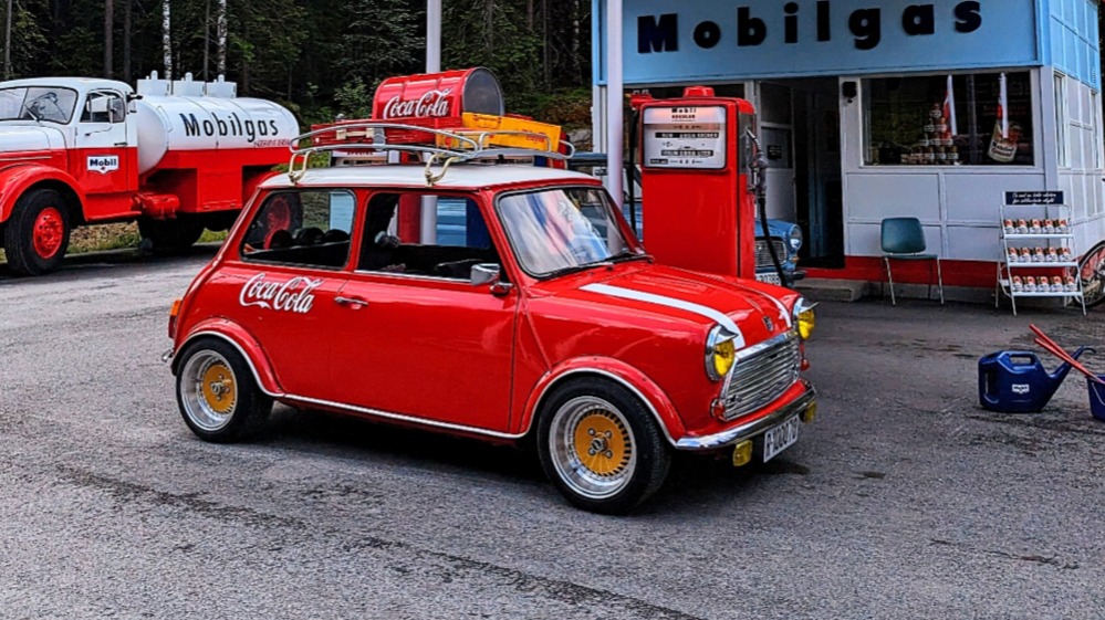 1970 Morris Mini 1000 Colaboksen