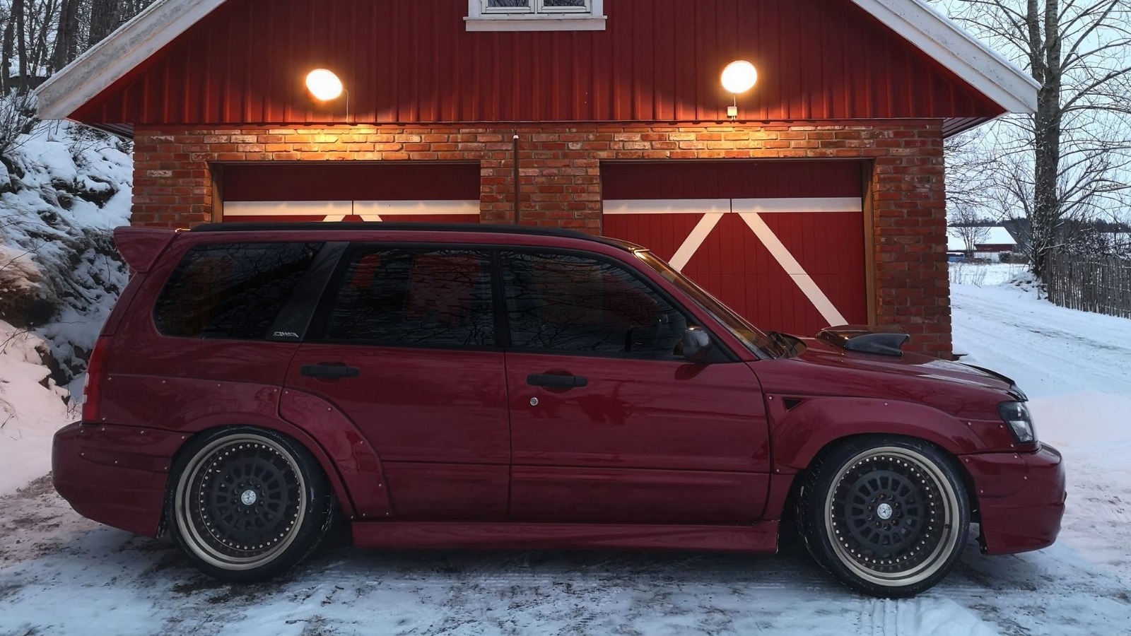 2002 Subaru Forester XT Widebody stancet forester