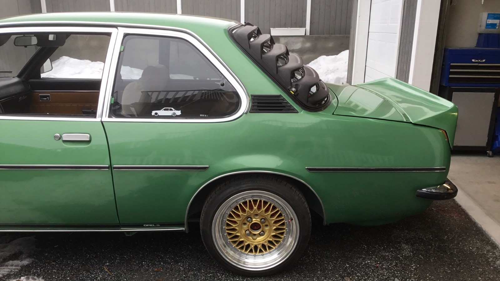 1977 Opel Ascona B Luxus Berlina