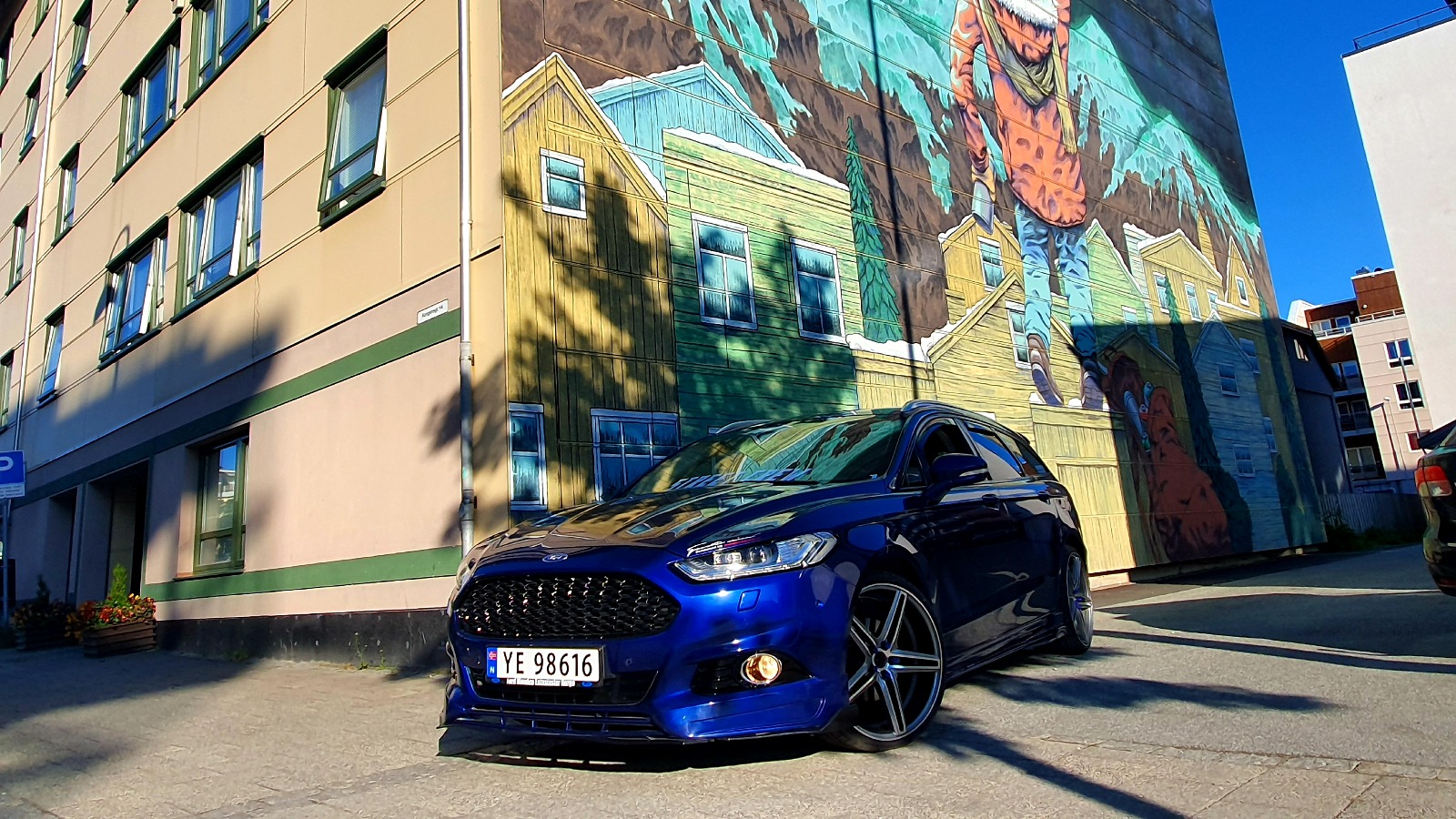 2015 Ford Mondeo Titanium x med vinterpakke.