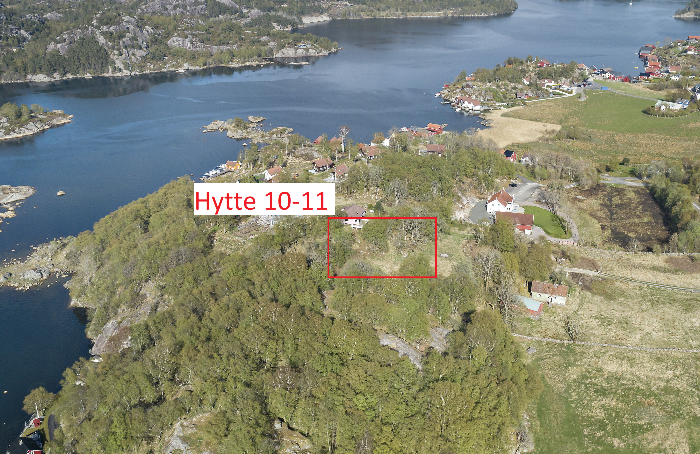 Hyttetomt 10-11 - Solrike hyttetomter med landlige omgivelser