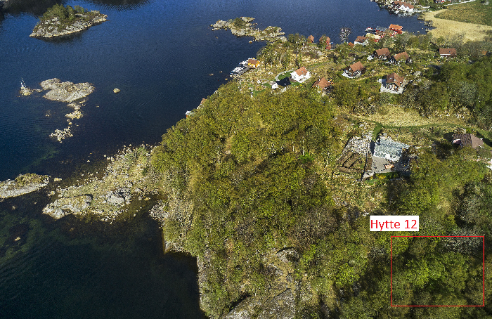 Hyttetomt 12 - En privat tomt med utsikt over sundet