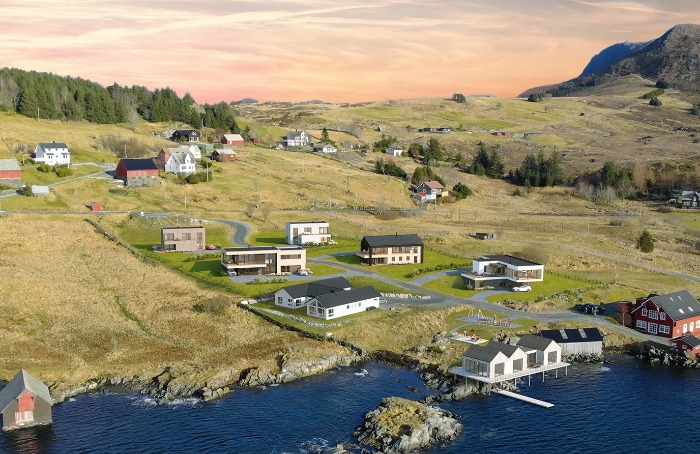 Sjønære tomter med fantastisk plassering, utsikt og svært gode solforhold!
