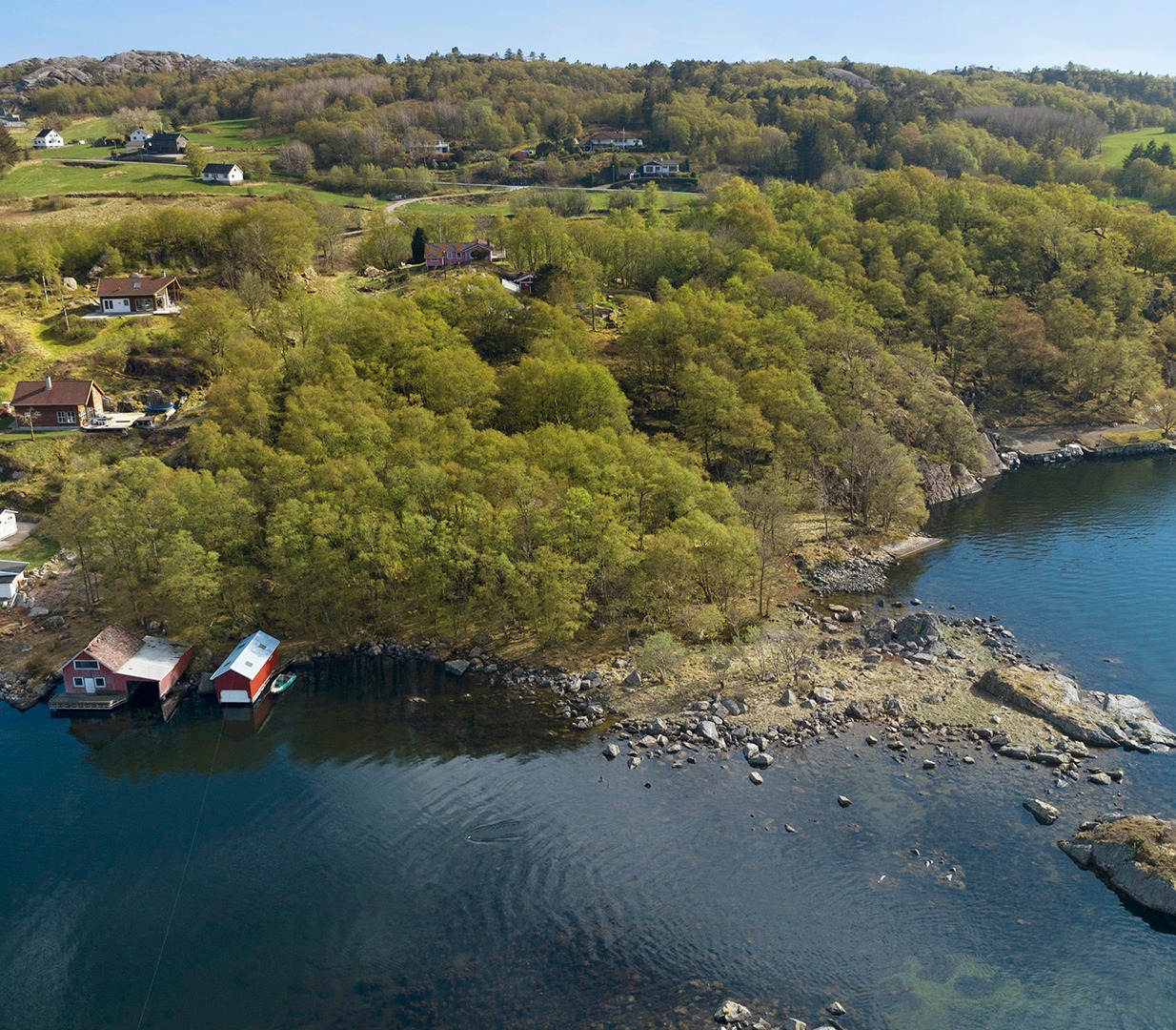 Unike hyttetomter i Egersund