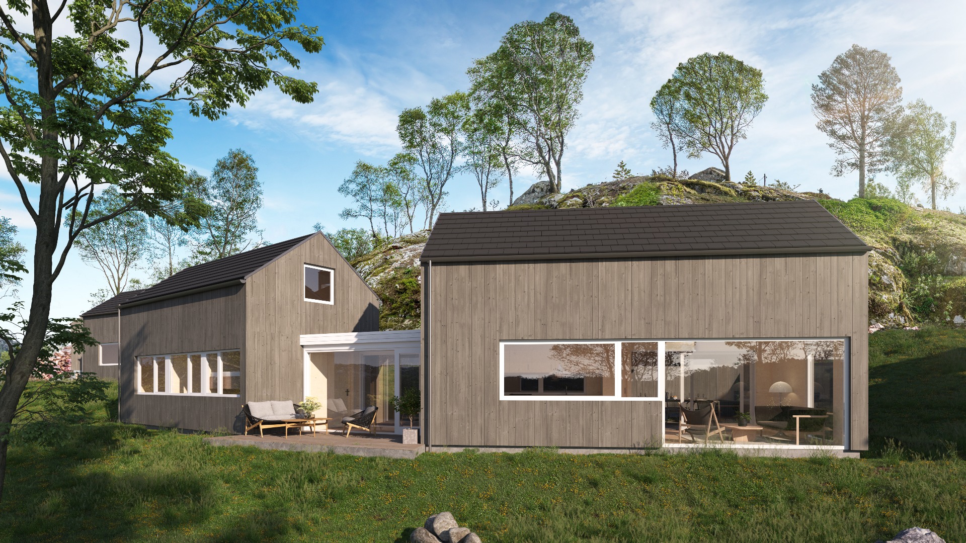 Planarbeid for Leidland hyttefelt, Eigersund