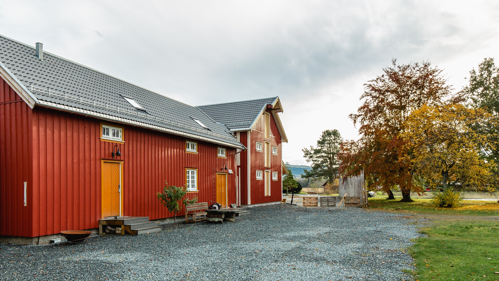 Fæby Bryggeri - stabbur, bryggerihus og kornbur